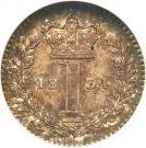 () Монета Монди Великобритания 1831 год 1 пенни ""  Биметалл (Серебро - Ниобиум)  UNC