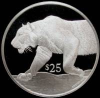 () Монета Британские Виргинские острова 1993 год 25  ""    AU