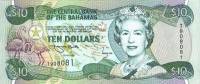 (№1996P-59) Банкнота Багамские острова 1996 год "10 Dollars"