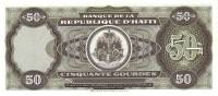  Банкнота Гаити 1999 год 50     UNC