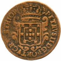 (№1693km2) Монета Ангола 1693 год 10 Reacute;is (Икс)