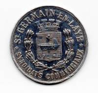 (№1918) Монета Франция 1918 год 25 Centimes