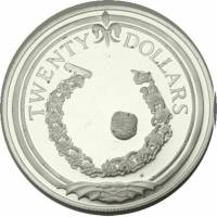 () Монета Британские Виргинские острова 1985 год 20  ""    AU