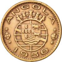 (№1953km76) Монета Ангола 1953 год 1 Escudo