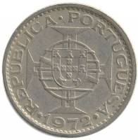 (№1972km81) Монета Ангола 1972 год 5 Escudos
