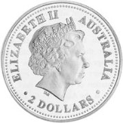 () Монета Австралия 2005 год 2 доллара ""   Биметалл (Серебро - Ниобиум)  UNC