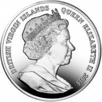 () Монета Британские Виргинские острова 2015 год 1 доллар ""   PROOF