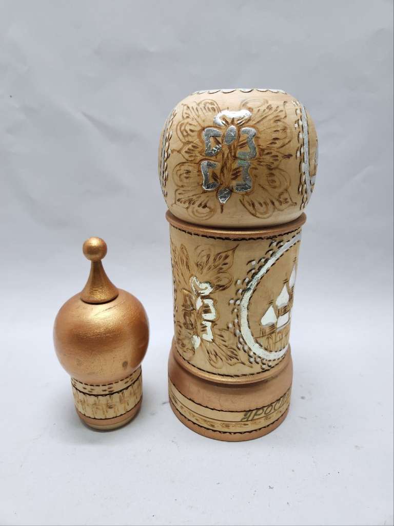 Футляр для бутылки Ярославль Церковь с куполом дерево