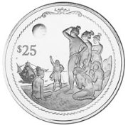 () Монета Британские Виргинские острова 1992 год 25  ""    AU
