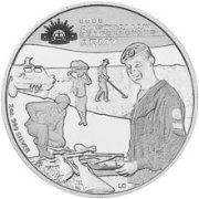 () Монета Австралия 2005 год 2 доллара ""   Биметалл (Серебро - Ниобиум)  UNC