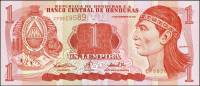 Банкнота Гондурас 2000 год 1 лемпира Вождь   UNC