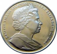 () Монета Британские Виргинские острова 2006 год 1 доллар ""   PROOF