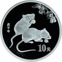 () Монета Китай 2008 год 10 юаней ""  Биметалл (Серебро - Ниобиум)  PROOF