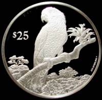 () Монета Британские Виргинские острова 1993 год 25  ""    AU