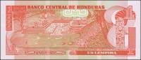 Банкнота Гондурас 2004 год 1 лемпира Вождь   UNC