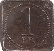 (№1918) Монета Германия 1918 год 1 Pfennig