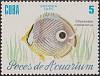 (1985-060) Марка Куба "Четырёхглазая рыба-бабочка"    Рыбы II Θ