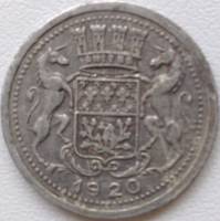 (№1920) Монета Франция 1920 год 10 Centimes