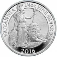 () Монета Великобритания 2016 год 500  ""   Биметалл (Серебро - Ниобиум)  AU