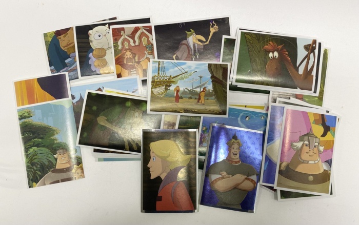  Наклейки Панини 3 Богатыря 61 шт 