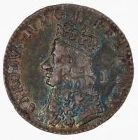 () Монета Монди Великобритания 1660 год 1 пенни ""  Биметалл (Серебро - Ниобиум)  UNC