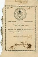 (№1820P-S108) Банкнота Аргентина 1820 год "10 Pesos"