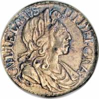 () Монета Монди Великобритания 1698 год 1 пенни ""  Биметалл (Серебро - Ниобиум)  UNC