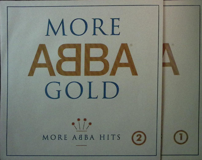 Набор виниловых пластинок (2 шт) &quot;АББА. More Gold &quot; . 300 мм. Near mint