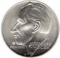 () Монета Словакия 2001 год 200  ""   Биметалл (Серебро - Ниобиум)  UNC