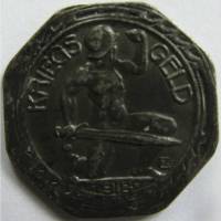 (№1918) Монета Германия 1918 год 50 Pfennig