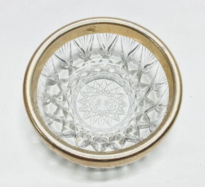 Конфетница ваза пепельница, хрусталь