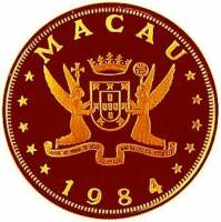 (№1984km30) Монета Макао 1984 год 1,000 Patacas (Год крысы)