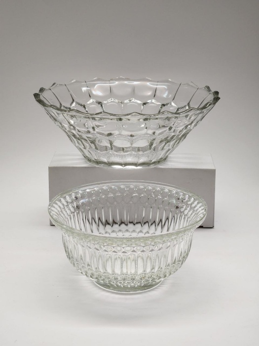 Салатники стекло СССР 2 шт