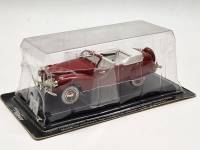 Amercom модель автомобиля Lincoln Continental Cabrio 1941 c коробкой-блистером без журнала