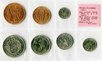 (1965, 7м) Набор монет Новая Зеландия 1965 год    UNC