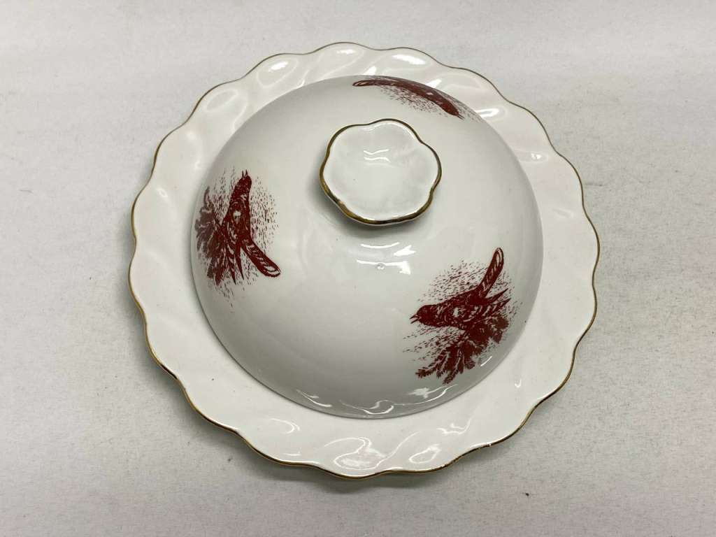 Масленка с крышкой ЛОЗ ЛЗФН тетерев глухарь