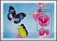 (№1989-108) Блок марок Сьерра-Леоне 1989 год "Eulophia cucullata", Гашеный