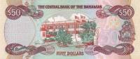 (№1996P-61) Банкнота Багамские острова 1996 год "50 Dollars"