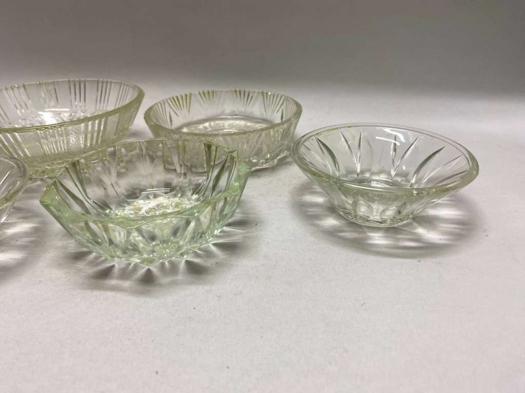 Конфетницы, розетки, чашка, стекло 6 предметов