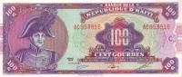  Банкнота Гаити 1986 год 100     UNC