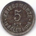 (№1917) Монета Германия 1917 год 5 Pfennig