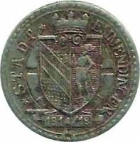 (№1914) Монета Германия 1914 год 10 Pfennig