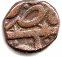 (№1602km10.1) Монета Индия 1602 год 1/2 Rupee (Falus)