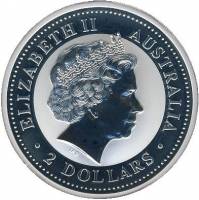() Монета Австралия 2004 год 2 доллара ""   Биметалл (Серебро - Ниобиум)  UNC