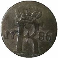 () Монета Германия (Империя) 1764 год 124  ""   Биметалл (Серебро - Тантал)  UNC