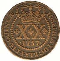 (№1752km8) Монета Ангола 1752 год 20 Reacute;is (ХХ)