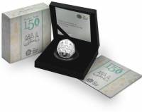 (№2016) Монета Великобритания 2016 год 50 Pence (150-летию Беатрикс Поттер - серебро)