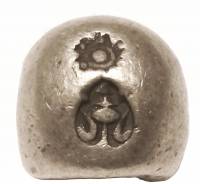 () Монета Тайланд 1851 год 1  ""   Биметалл (Серебро - Ниобиум)  UNC