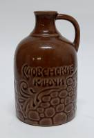 Кувшинчик глиняный "Словенские ключи", 0,5 л., высота 15 см. (Сост . на фото)