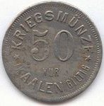 (№1917) Монета Германия 1917 год 50 Pfennig